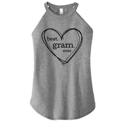 Best Gram Ever Funny Gift (National Grandparents Day) Women’s Perfect Tri Rocker Tank