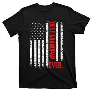 Best. Grandpap. Ever. American Flag FatherS Day T-Shirt