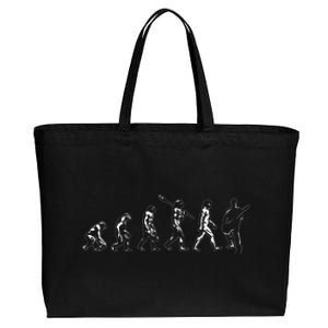 Bassist Gifts Evolution Bass Guitar Cotton Canvas Jumbo Tote