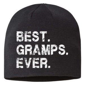 Best Gramps Ever Funny Birthday Fathers Day for Gramps Sustainable Beanie