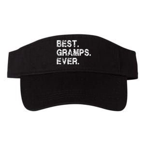 Best Gramps Ever Funny Birthday Fathers Day for Gramps Valucap Bio-Washed Visor