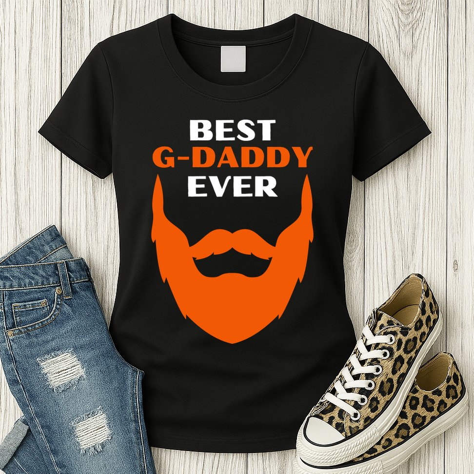 Best Gdaddy Ever Family Funny Gdaddy Womens T-Shirt
