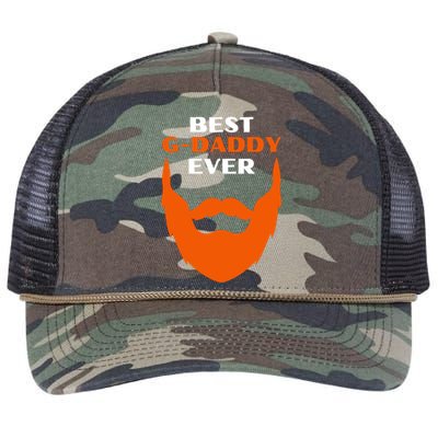 Best Gdaddy Ever Family Funny Gdaddy Retro Rope Trucker Hat Cap