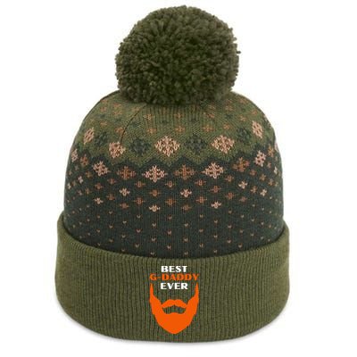 Best Gdaddy Ever Family Funny Gdaddy The Baniff Cuffed Pom Beanie