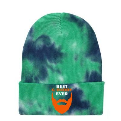 Best Gdaddy Ever Family Funny Gdaddy Tie Dye 12in Knit Beanie