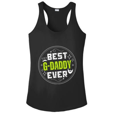 Best Gdaddy Ever Funny Retro Vintage Gdaddy Ladies PosiCharge Competitor Racerback Tank