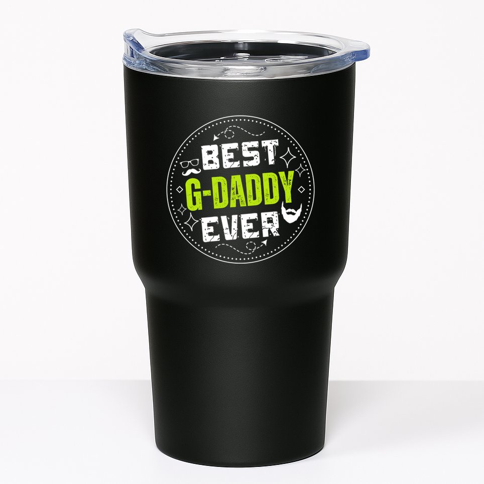 Best Gdaddy Ever Funny Retro Vintage Gdaddy Tumbler
