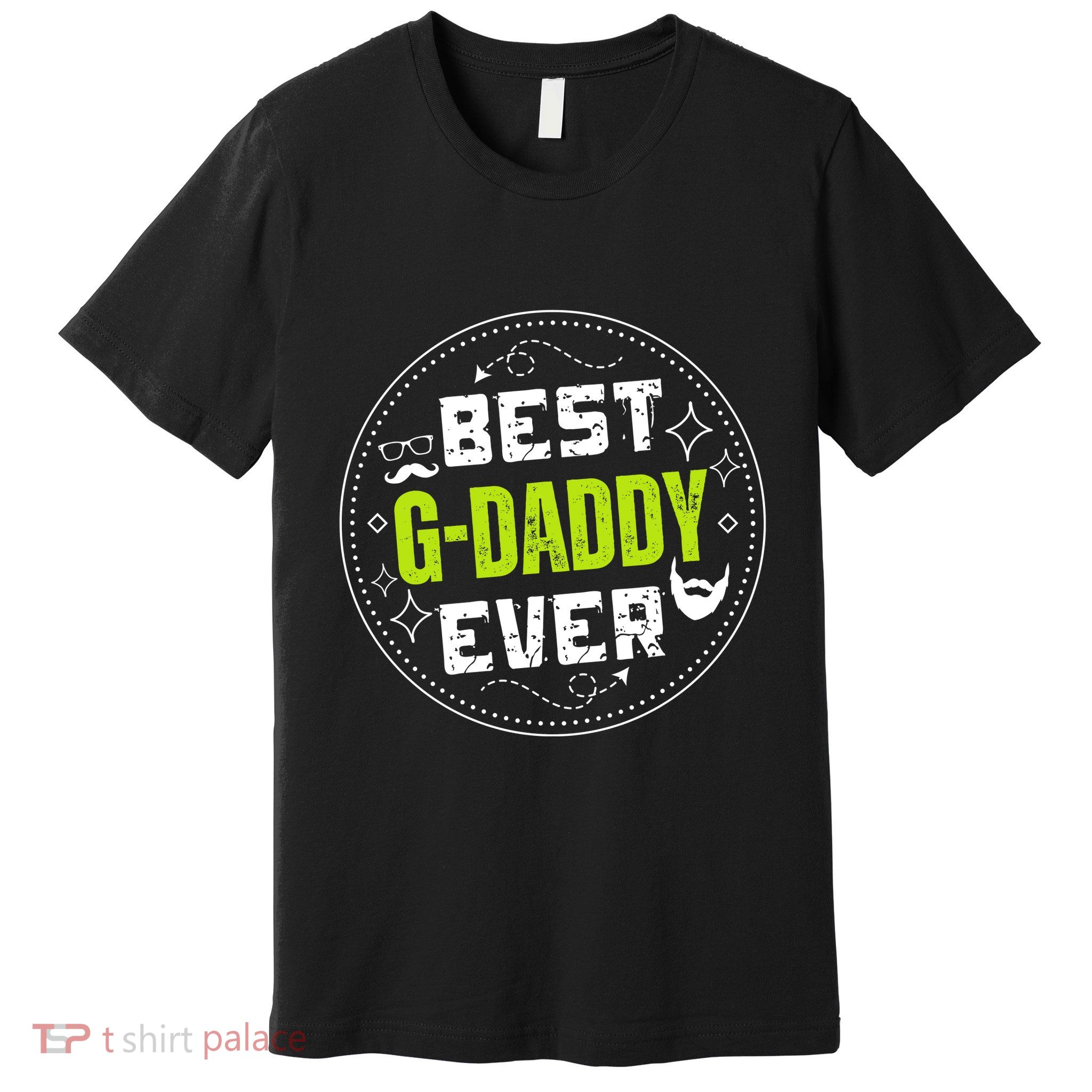 Best Gdaddy Ever Funny Retro Vintage Gdaddy Premium T-Shirt