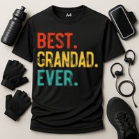 Best Grandad Ever Father's Day Grandad Cooling Performance Crew T-Shirt