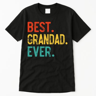 Best Grandad Ever Father's Day Grandad Tall T-Shirt