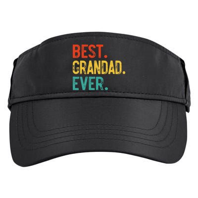 Best Grandad Ever Father's Day Grandad Adult Drive Performance Visor