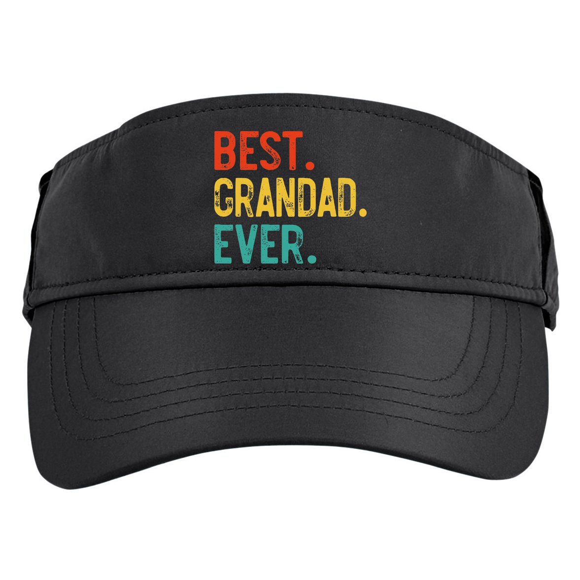 Best Grandad Ever Father's Day Grandad Adult Drive Performance Visor