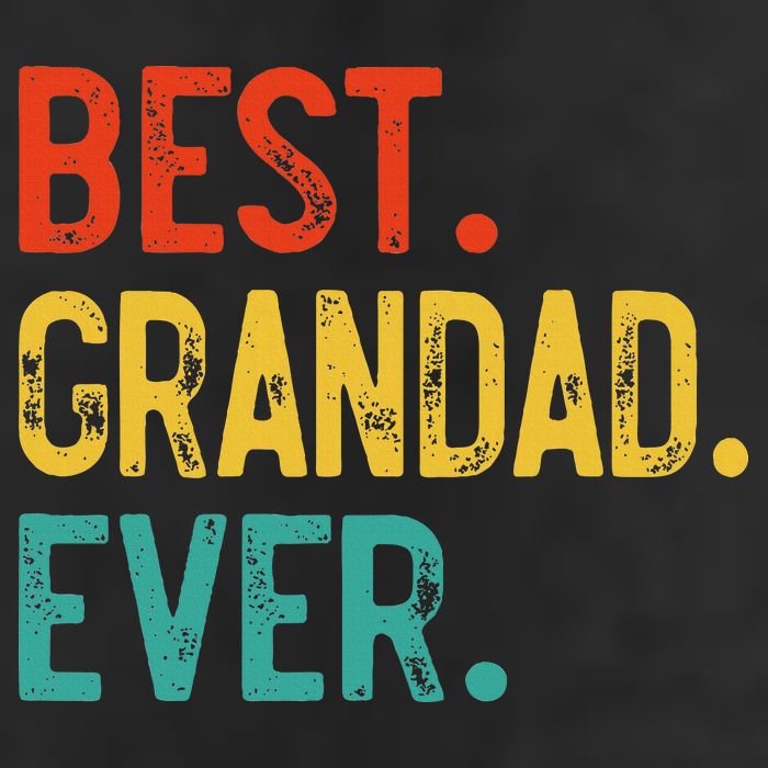 Best Grandad Ever Father's Day Grandad Adult Drive Performance Visor