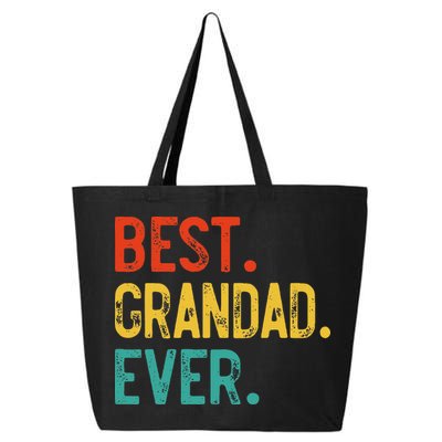 Best Grandad Ever Father's Day Grandad 25L Jumbo Tote