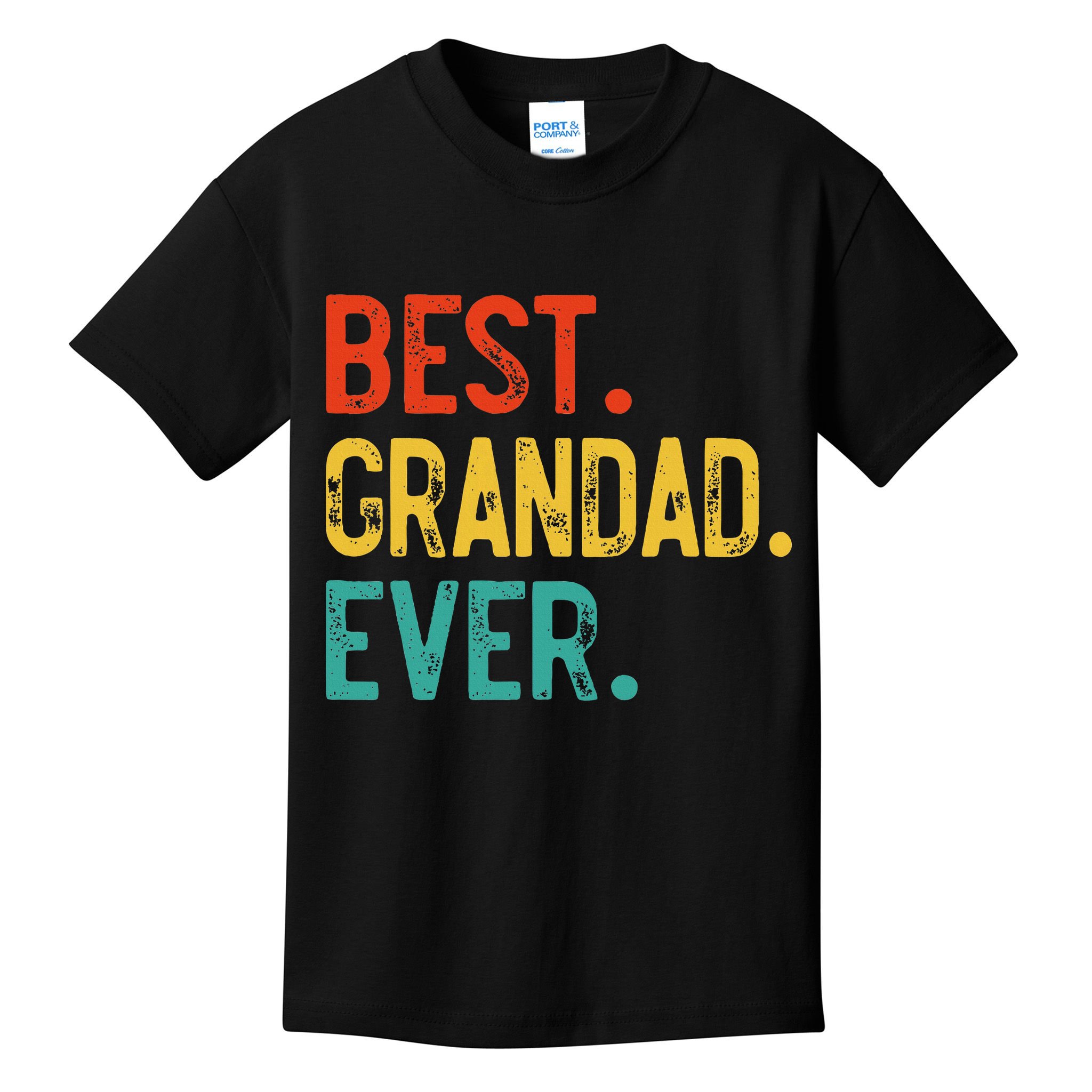 Best Grandad Ever Father's Day Grandad Kids T-Shirt