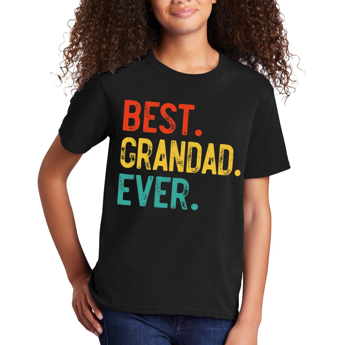 Best Grandad Ever Father's Day Grandad Kids T-Shirt