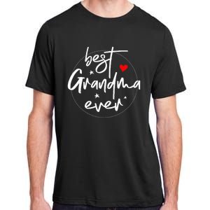 Best Grandma Ever Grandma Adult ChromaSoft Performance T-Shirt