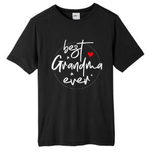 Best Grandma Ever Grandma Tall Fusion ChromaSoft Performance T-Shirt