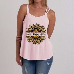 Best Gaga Ever Sunflower Gaga Mothers Day Gifts Women's Strappy Tank