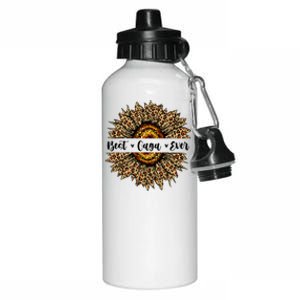 Best Gaga Ever Sunflower Gaga Mothers Day Gifts Aluminum Water Bottle