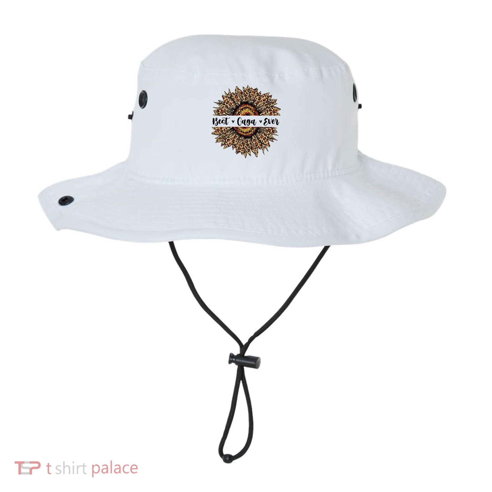 Best Gaga Ever Sunflower Gaga Mothers Day Gifts Bucket Hat