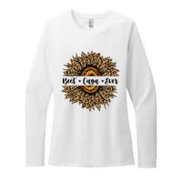 Best Gaga Ever Sunflower Gaga Mothers Day Gifts Womens CVC Long Sleeve Shirt