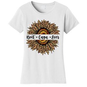 Best Gaga Ever Sunflower Gaga Mothers Day Gifts Women's T-Shirt