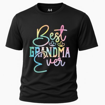 Best Grandma Ever Happy Grandparents Day Tie Dye Performance Shirt