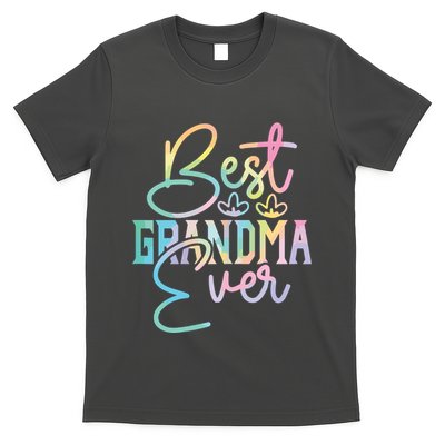 Best Grandma Ever Happy Grandparents Day Tie Dye T-Shirt