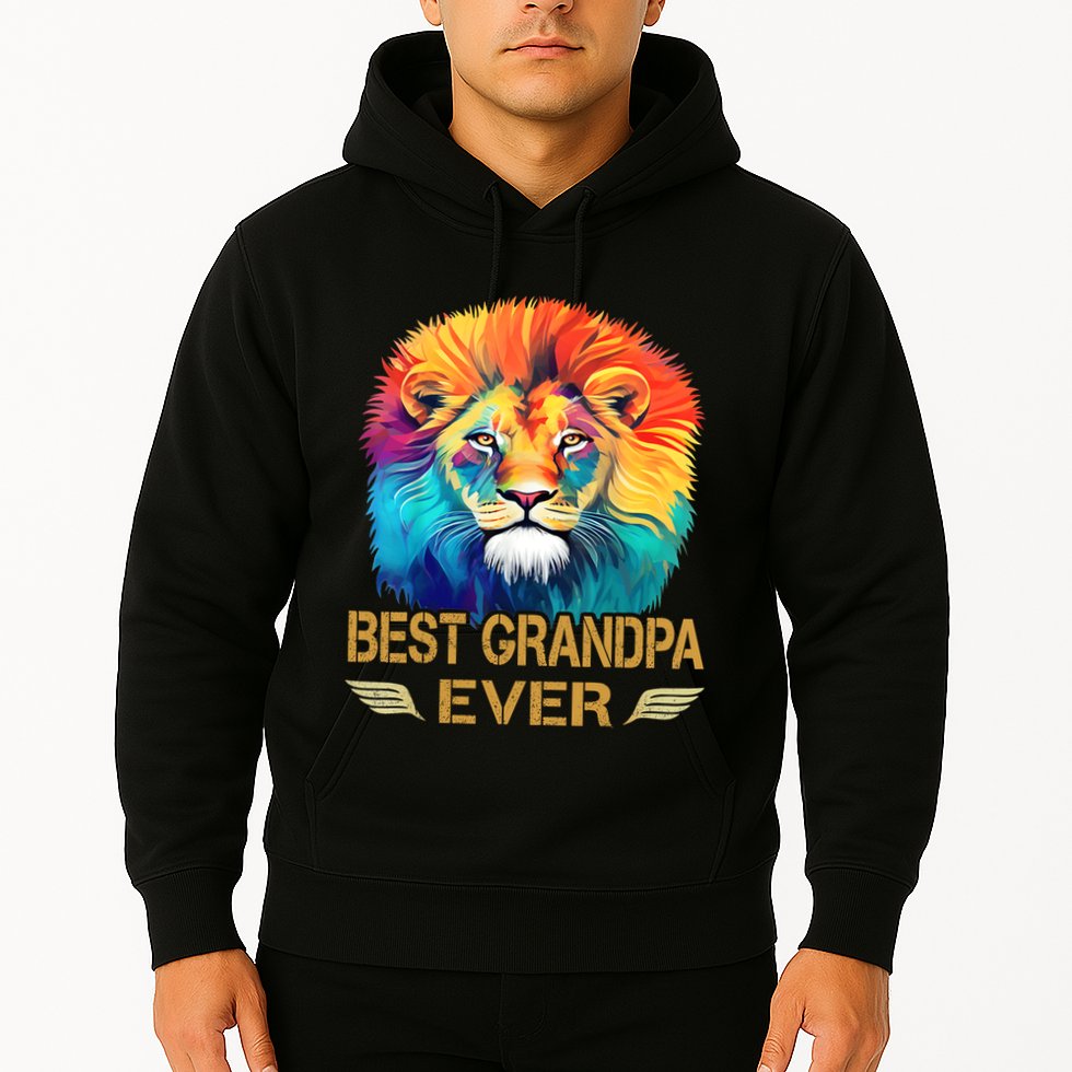 Best Grandpa Ever Funny Fathers Day Gift For Dad Hoodie