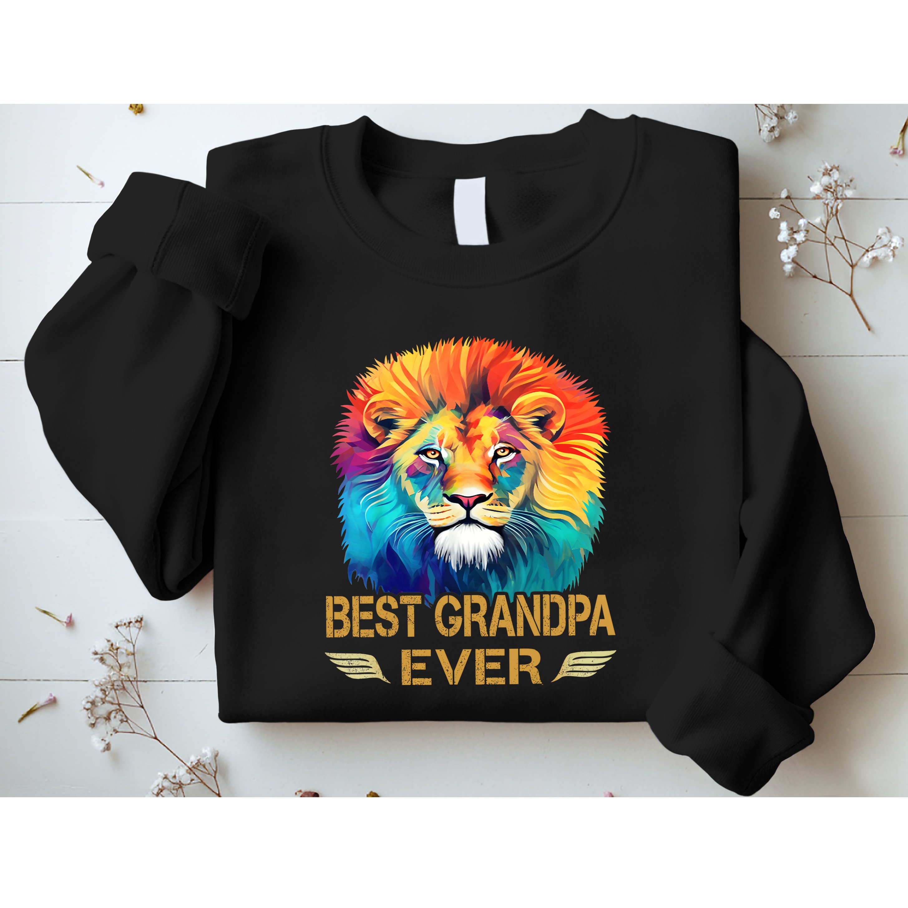 Best Grandpa Ever Funny Fathers Day Gift For Dad Sweatshirt