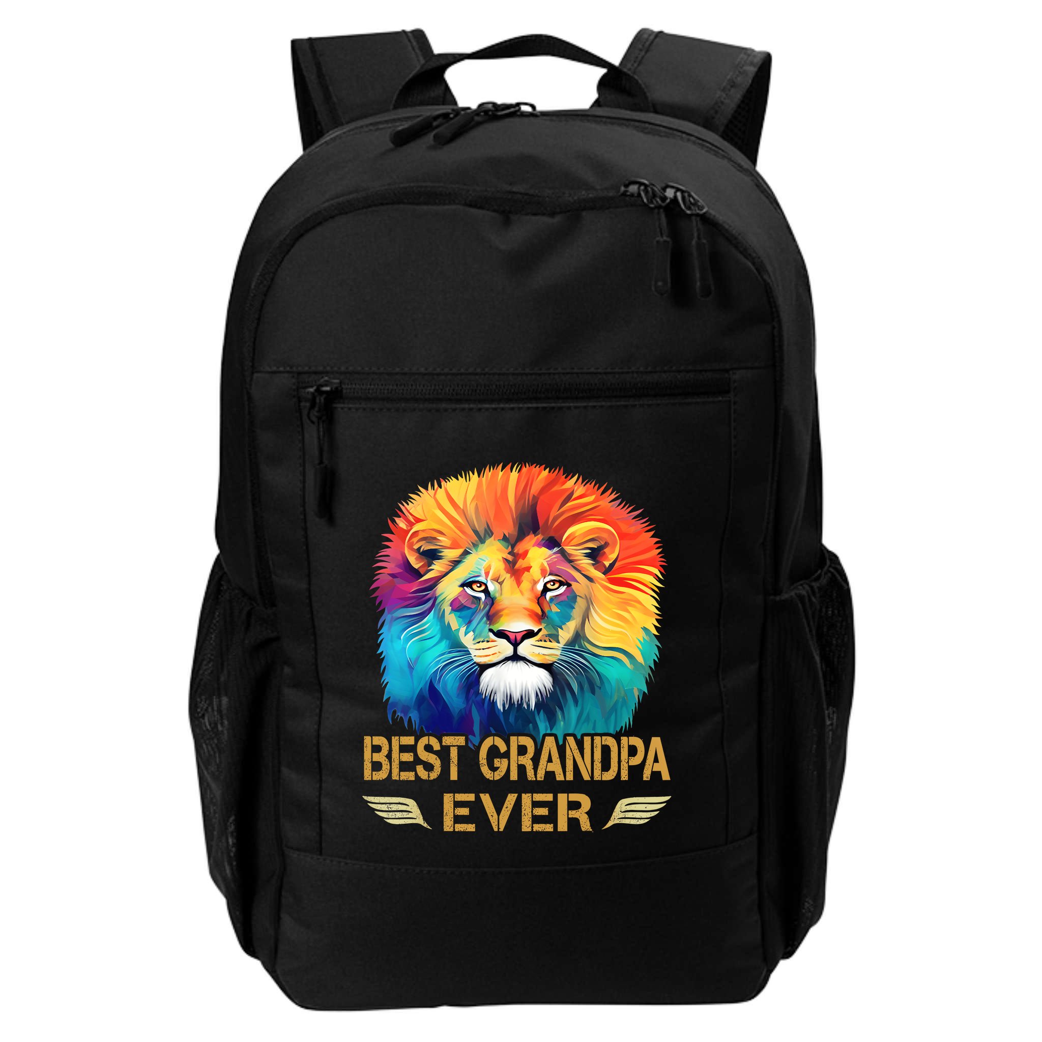 Best Grandpa Ever Funny Fathers Day Gift For Dad Backpack
