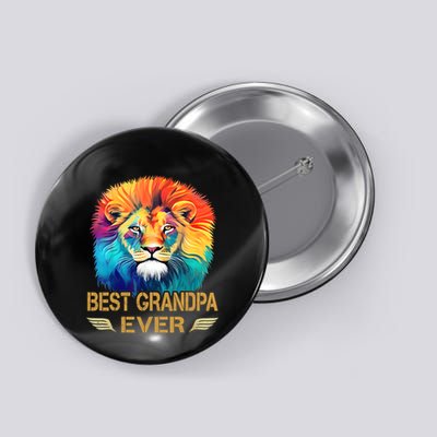 Best Grandpa Ever Funny Fathers Day Gift For Dad Button