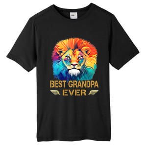 Best Grandpa Ever Funny Fathers Day Gift For Dad Tall Fusion ChromaSoft Performance T-Shirt