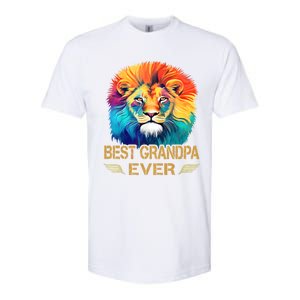 Best Grandpa Ever Funny Fathers Day Gift For Dad Softstyle CVC T-Shirt