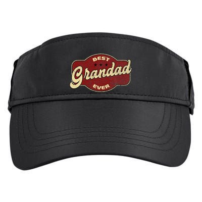 Best Grandad Ever Adult Drive Performance Visor