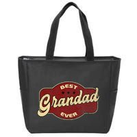 Best Grandad Ever Zip Tote Bag