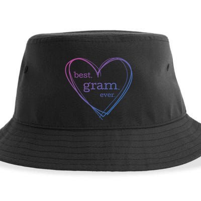 Best Gram Ever Gift (National Grandparents Day) Sustainable Bucket Hat