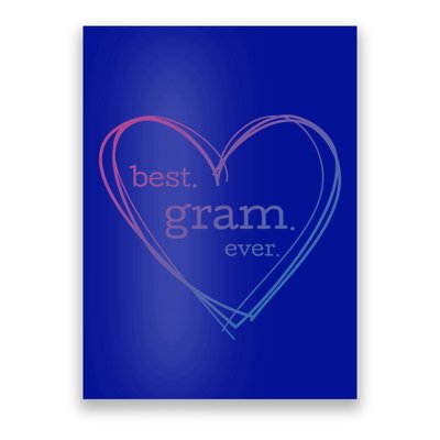 Best Gram Ever Gift (National Grandparents Day) Poster
