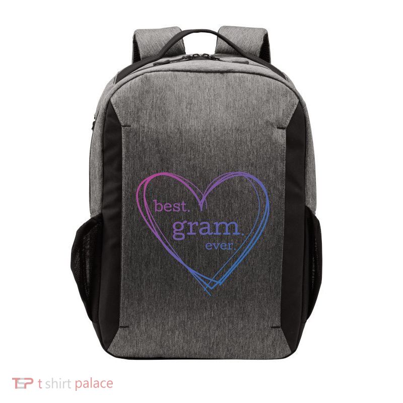 Best Gram Ever Gift (National Grandparents Day) Vector Backpack
