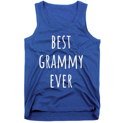 Best Grammy Ever Grandma Cute Gift Tank Top