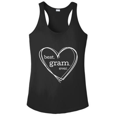 Best Gram Ever Gift (National Grandparents Day) Ladies PosiCharge Competitor Racerback Tank