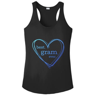 Best Gram Ever Gift (National Grandparents Day) Ladies PosiCharge Competitor Racerback Tank