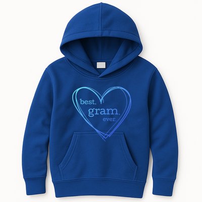 Best Gram Ever Gift (National Grandparents Day) Kids Hoodie