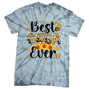 Best Gaga Ever Gaga Grandma Gaga Grandmother MotherS Day Tie-Dye T-Shirt