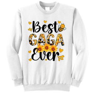 Best Gaga Ever Gaga Grandma Gaga Grandmother MotherS Day Sweatshirt