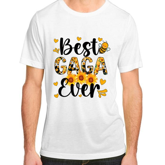 Best Gaga Ever Gaga Grandma Gaga Grandmother MotherS Day Adult ChromaSoft Performance T-Shirt