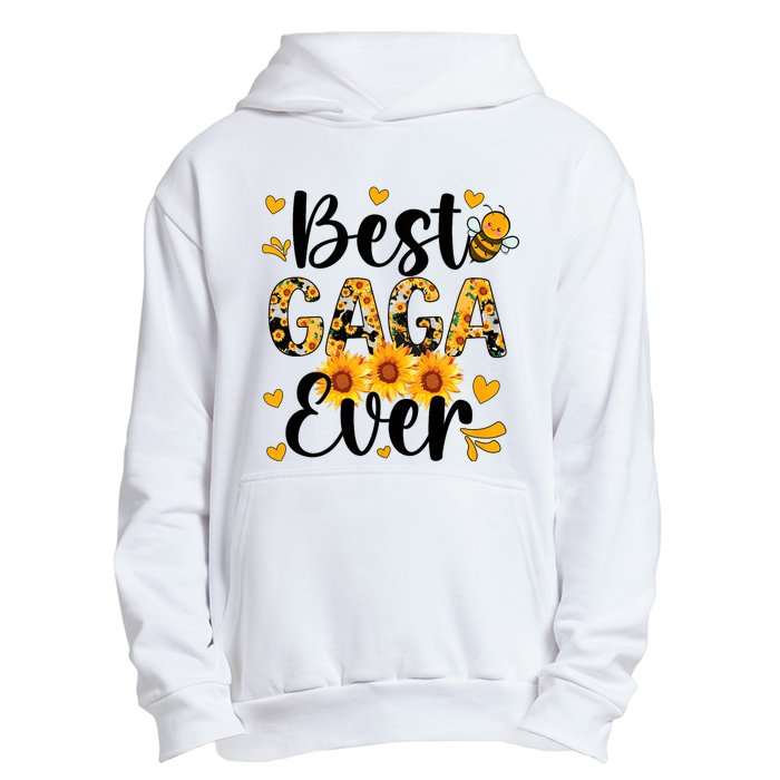 Best Gaga Ever Gaga Grandma Gaga Grandmother MotherS Day Urban Pullover Hoodie