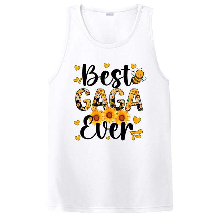 Best Gaga Ever Gaga Grandma Gaga Grandmother MotherS Day PosiCharge Competitor Tank