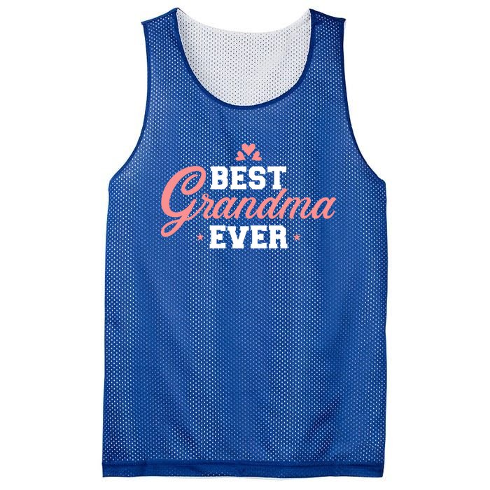 Best Grandma Ever Funny Gift Mesh Reversible Basketball Jersey Tank